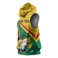 Personalized Benin Independence Day 1960 Sleeveless Hoodie Fraternite Justice Travail - African Pride