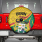 Benin Independence Day 1960 Spare Tire Cover Fraternite Justice Travail