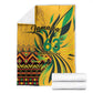 Black Jamaican Independence Day 1962 Blanket Jumieka Streamertail Reggae Pattern LT01