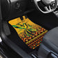Black Jamaican Independence Day 1962 Car Mats Jumieka Streamertail Reggae Pattern LT01