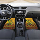 Black Jamaican Independence Day 1962 Car Mats Jumieka Streamertail Reggae Pattern LT01