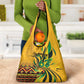 Black Jamaican Independence Day 1962 Grocery Bag Jumieka Streamertail Reggae Pattern LT01