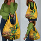 Black Jamaican Independence Day 1962 Grocery Bag Jumieka Streamertail Reggae Pattern LT01