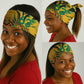 Black Jamaican Independence Day 1962 Neck Gaiter Jumieka Streamertail Reggae Pattern LT01