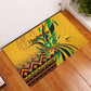 Black Jamaican Independence Day 1962 Rubber Doormat Jumieka Streamertail Reggae Pattern LT01