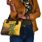 Black Jamaican Independence Day 1962 Shoulder Handbag Jumieka Streamertail Reggae Pattern LT01