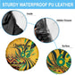 Black Jamaican Independence Day 1962 Spare Tire Cover Jumieka Streamertail Reggae Pattern LT01