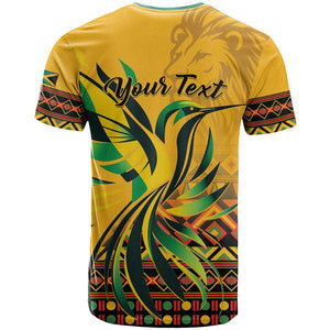 Personalized Black Jamaican Independence Day 1962 T shirt Jumieka Streamertail Reggae Pattern LT01