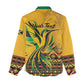 Personalized Black Jamaican Independence Day 1962 Women Casual Shirt Jumieka Streamertail Reggae Pattern LT01