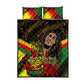The Father of Reggae Quilt Bed Set - Legendary Birthday Tribute