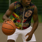 The Father of Reggae Sleeveless Zip Hoodie - Legendary Birthday Tribute - African Pride