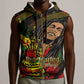 The Father of Reggae Sleeveless Zip Hoodie - Legendary Birthday Tribute - African Pride