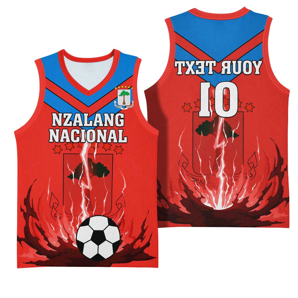 Support Nzalang Nacional - Equatorial Guinea Football Basketball Jersey - African Pride