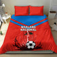 Support Nzalang Nacional - Equatorial Guinea Football Bedding Set