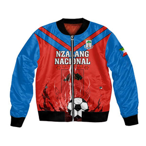 Support Nzalang Nacional - Equatorial Guinea Football Bomber Jacket