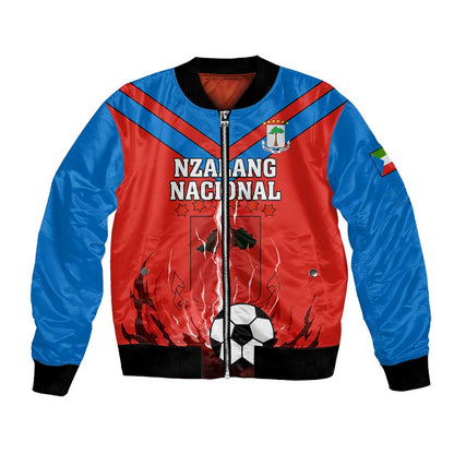 Support Nzalang Nacional - Equatorial Guinea Football Bomber Jacket