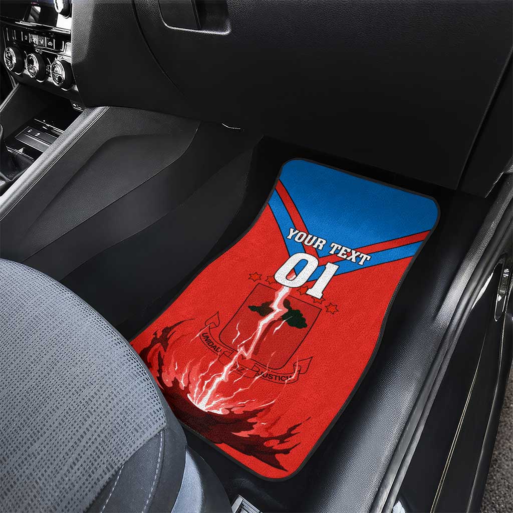 Support Nzalang Nacional - Equatorial Guinea Football Car Mats