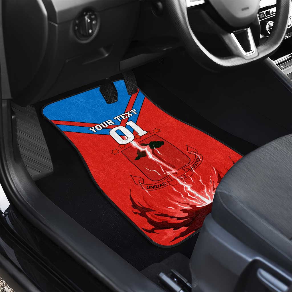 Support Nzalang Nacional - Equatorial Guinea Football Car Mats