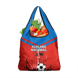 Support Nzalang Nacional - Equatorial Guinea Football Grocery Bag