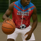 Support Nzalang Nacional - Equatorial Guinea Football Sleeveless Zip Hoodie - African Pride