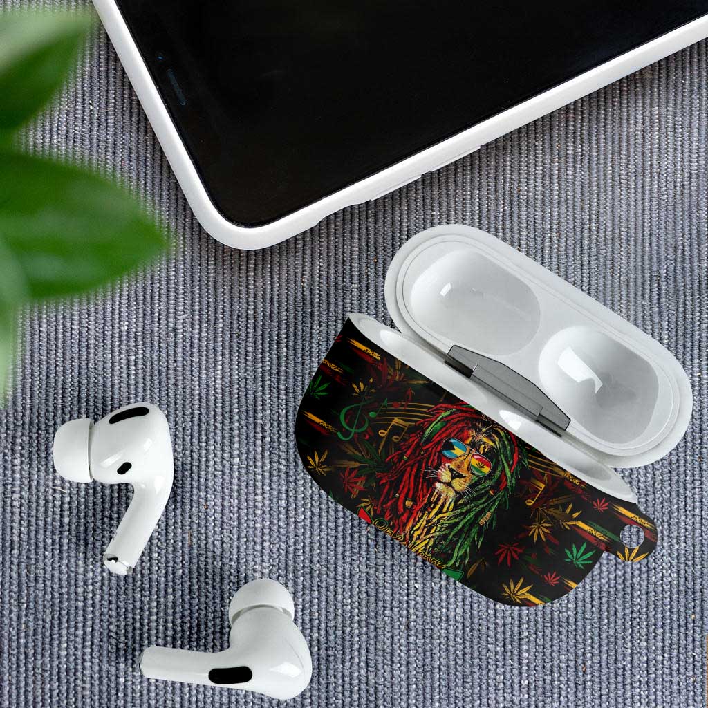 The Bahamas One Love Reggae Lion AirPods Case Caribbean Reggae Spirit