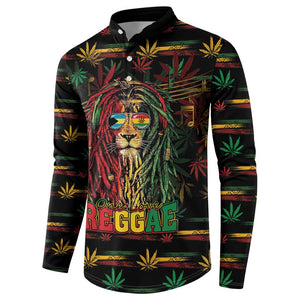 Personalized The Bahamas One Love Reggae Lion Button Sweatshirt Caribbean Reggae Spirit
