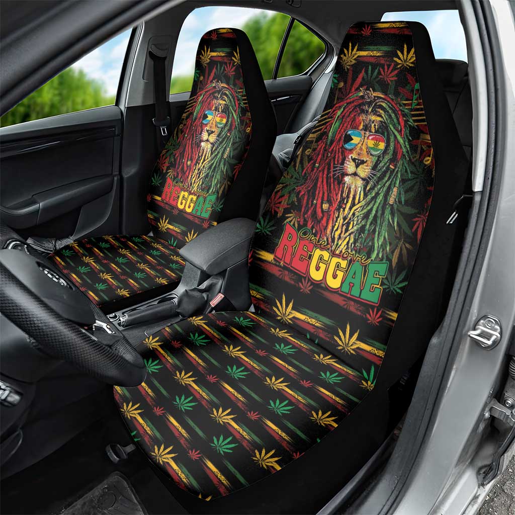 The Bahamas One Love Reggae Lion Car Seat Cover Caribbean Reggae Spirit