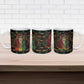 Personalized The Bahamas One Love Reggae Lion Ceramic Mug Caribbean Reggae Spirit
