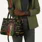 The Bahamas One Love Reggae Lion Leather Bag Caribbean Reggae Spirit