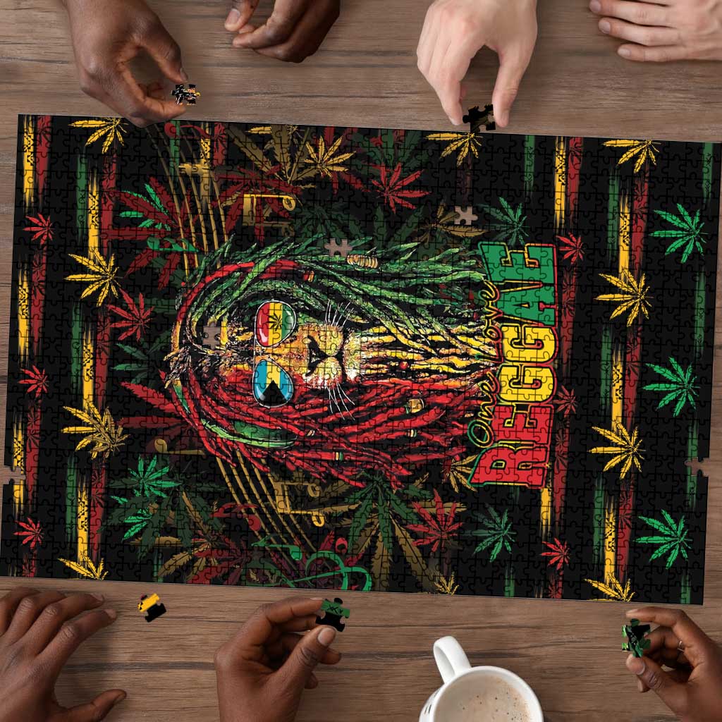 The Bahamas One Love Reggae Lion Puzzle Caribbean Reggae Spirit