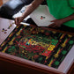 The Bahamas One Love Reggae Lion Puzzle Caribbean Reggae Spirit