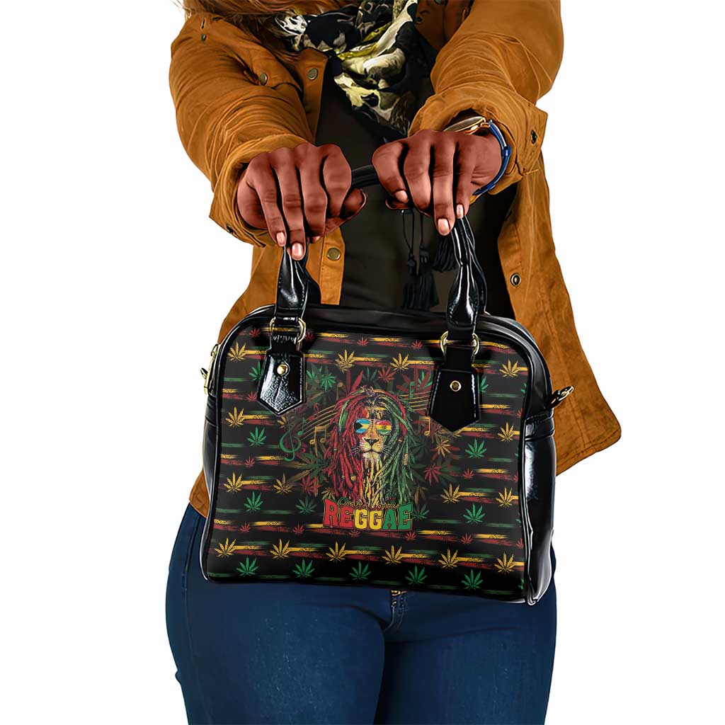The Bahamas One Love Reggae Lion Shoulder Handbag Caribbean Reggae Spirit