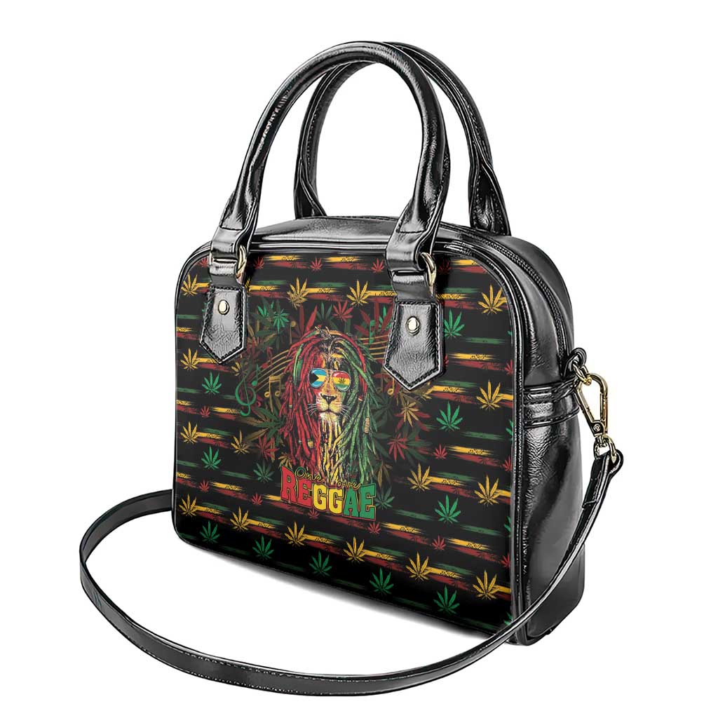 The Bahamas One Love Reggae Lion Shoulder Handbag Caribbean Reggae Spirit
