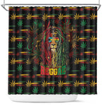 The Bahamas One Love Reggae Lion Shower Curtain Caribbean Reggae Spirit