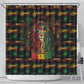 The Bahamas One Love Reggae Lion Shower Curtain Caribbean Reggae Spirit