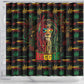 The Bahamas One Love Reggae Lion Shower Curtain Caribbean Reggae Spirit