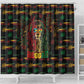 The Bahamas One Love Reggae Lion Shower Curtain Caribbean Reggae Spirit