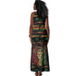 Personalized The Bahamas One Love Reggae Lion Tank Maxi Dress Caribbean Reggae Spirit