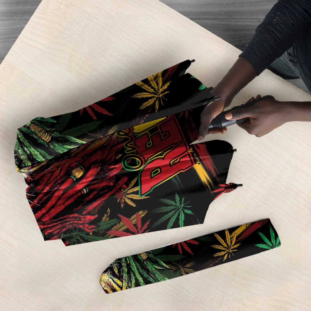 The Bahamas One Love Reggae Lion Umbrella Caribbean Reggae Spirit