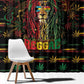 The Bahamas One Love Reggae Lion Window Curtain Caribbean Reggae Spirit