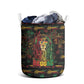 Barbados One Love Reggae Lion Laundry Basket Caribbean Reggae Spirit