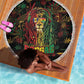 Barbados One Love Reggae Lion Beach Blanket Caribbean Reggae Spirit