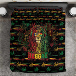 Barbados One Love Reggae Lion Bedding Set Caribbean Reggae Spirit