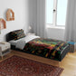 Barbados One Love Reggae Lion Bedding Set Caribbean Reggae Spirit