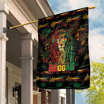 Barbados One Love Reggae Lion Garden Flag Caribbean Reggae Spirit