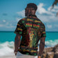 Personalized Barbados One Love Reggae Lion Hawaiian Shirt Caribbean Reggae Spirit