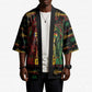 Personalized Barbados One Love Reggae Lion Kimono Caribbean Reggae Spirit