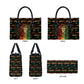 Barbados One Love Reggae Lion Leather Bag Caribbean Reggae Spirit