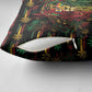 Barbados One Love Reggae Lion Pillow Cover Caribbean Reggae Spirit