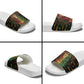 Barbados One Love Reggae Lion Slide Sandals Caribbean Reggae Spirit